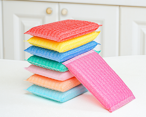 焦作双针直条透明丝毛葱清洁块